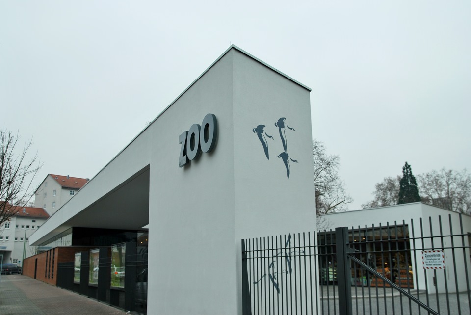 Франкфуртский зоопарк в городе франкфурт-на-майне