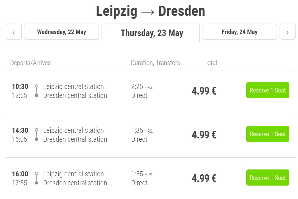 Как добраться из Лейпцига в Дрезден: самые удобные способы