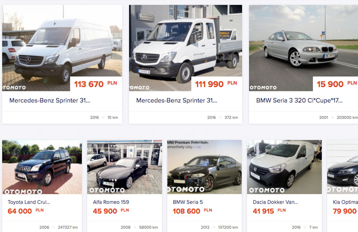 Отомото: обзор популярного сайта в польше по продаже автомобилей