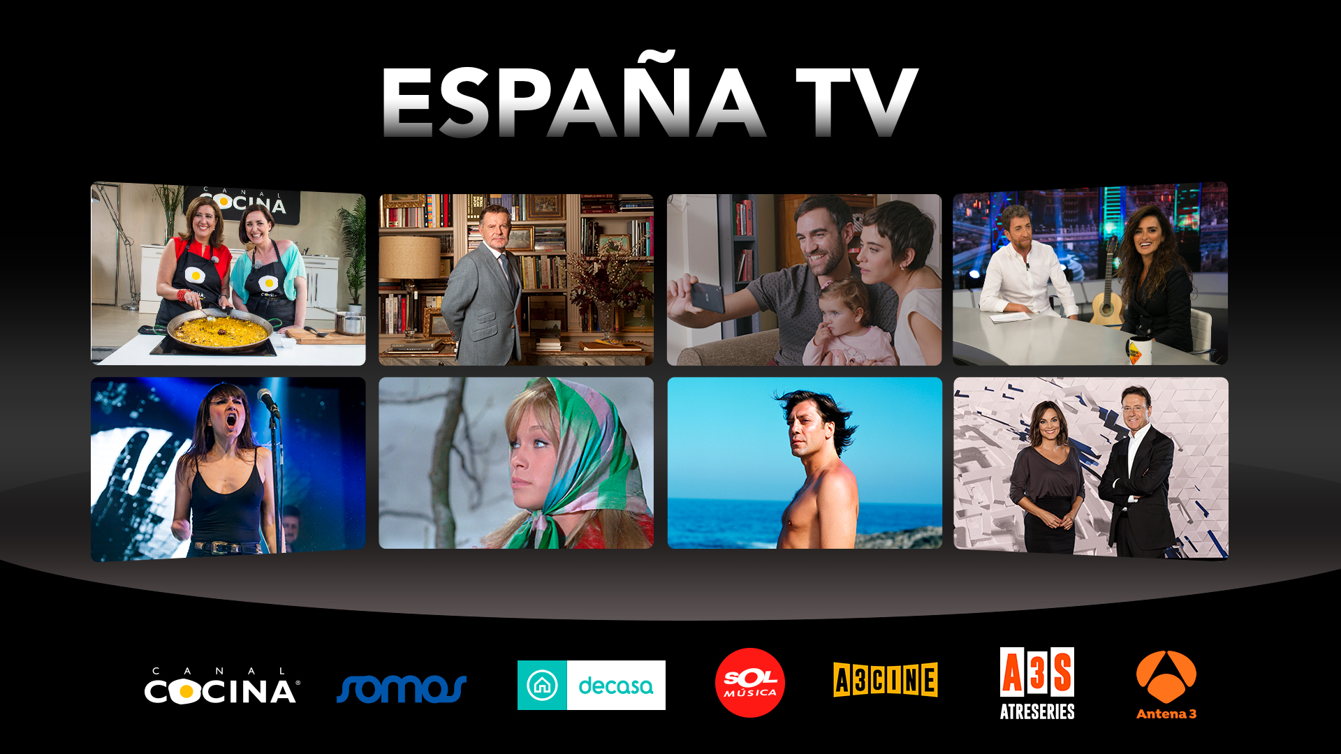 Телевидение в испании - television in spain