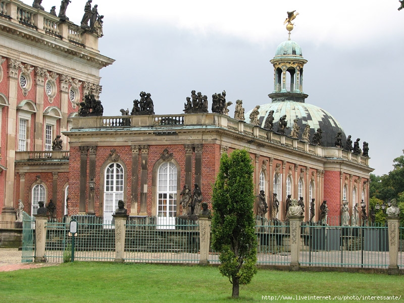 Дворец сан-суси в потсдаме – одна из главных достопримечательностей германии