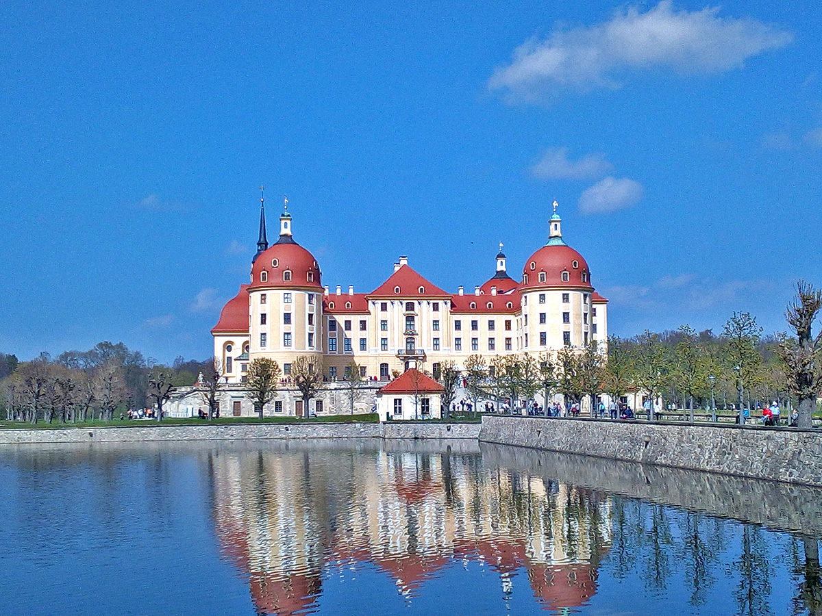 Сказочный замок морицбург: архитектура замка и достопримечательности