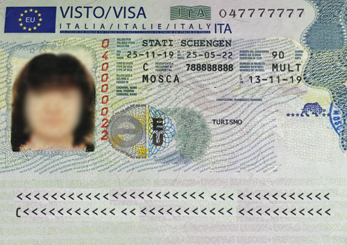 Что нужно сделать для получения шенгенской визы в италию