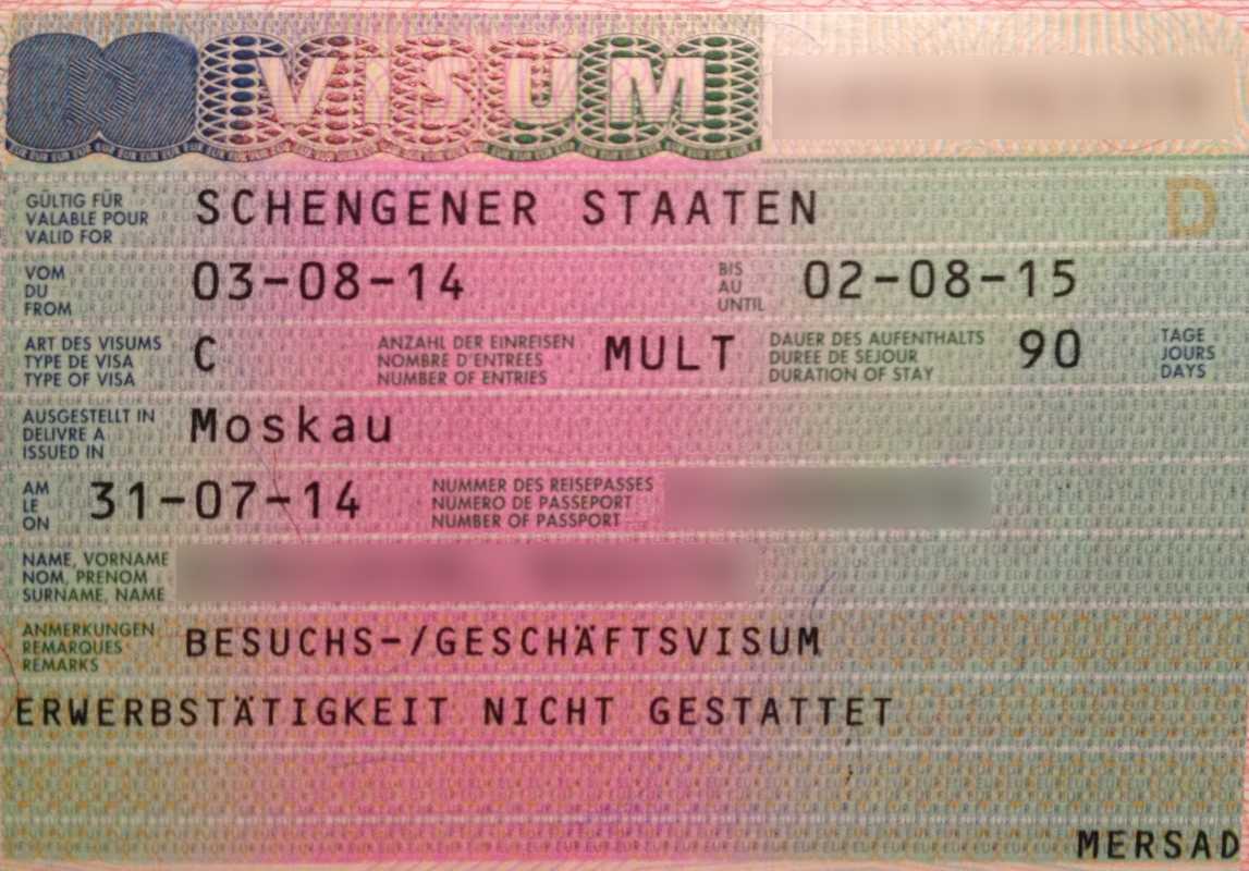 Как оформляется виза в Германию в Санкт-Петербурге в 2021 году