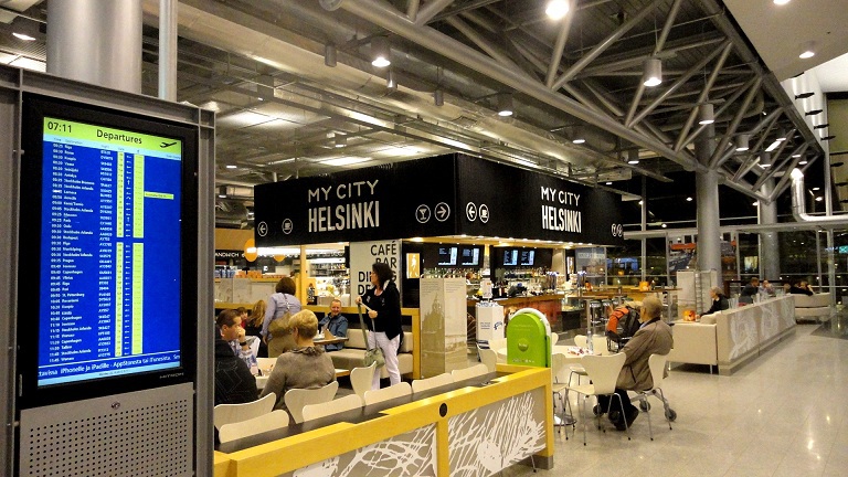 Helsinki airport services