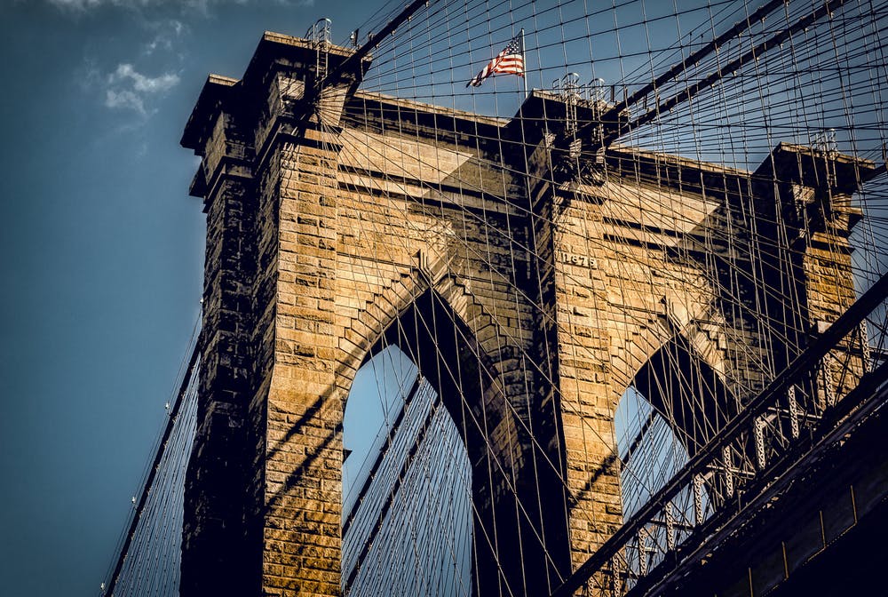 Бруклинский мост в нью-йорке - фото и описание, история, тыйны и загадки, карта
