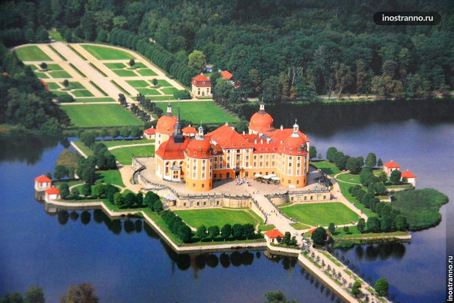 Экскурсии из дрездена, замок морицбург