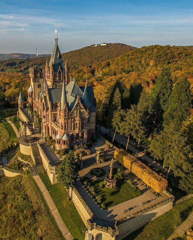 Замок драхенбург (schloss drachenburg) описание и фото - германия: северный рейн-вестфалия