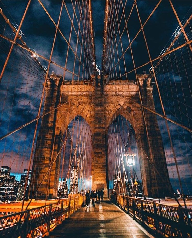 Бруклинский мост в нью-йорке на фото - история, описание, расположение