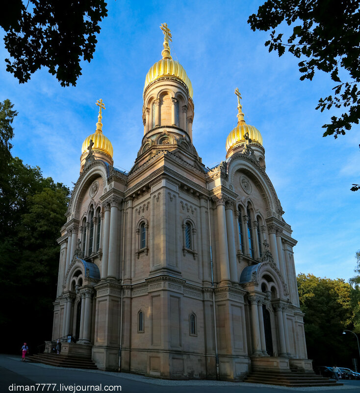 Церковь святой елизаветы в висбадене: история и современность