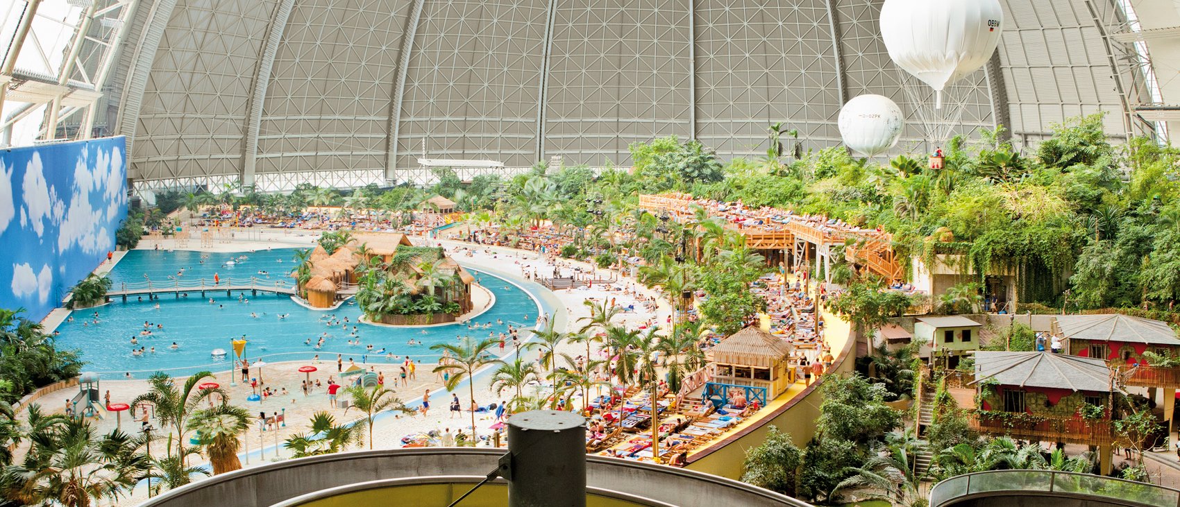 Аквапарк в германии под куполом - tropical islands resort, цены в тропическом аквапарке