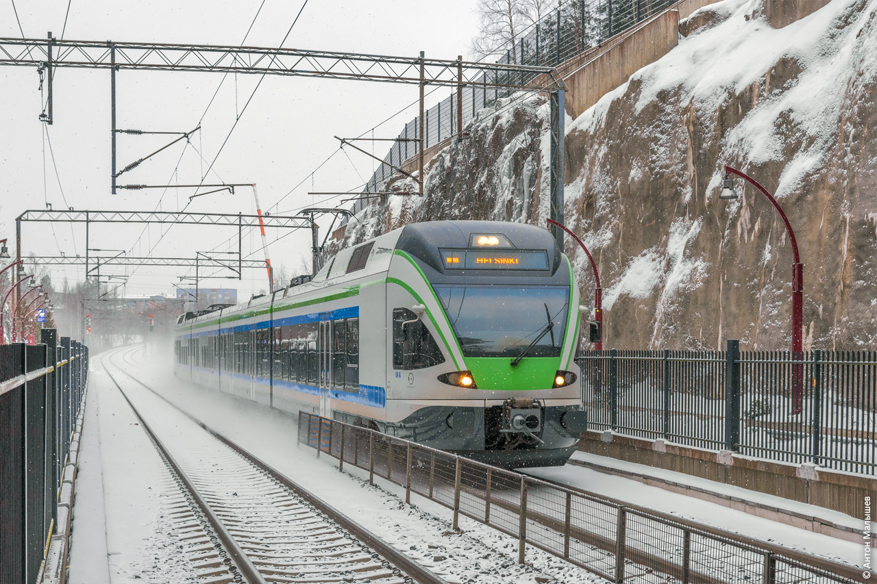 Железнодорожный транспорт в финляндии