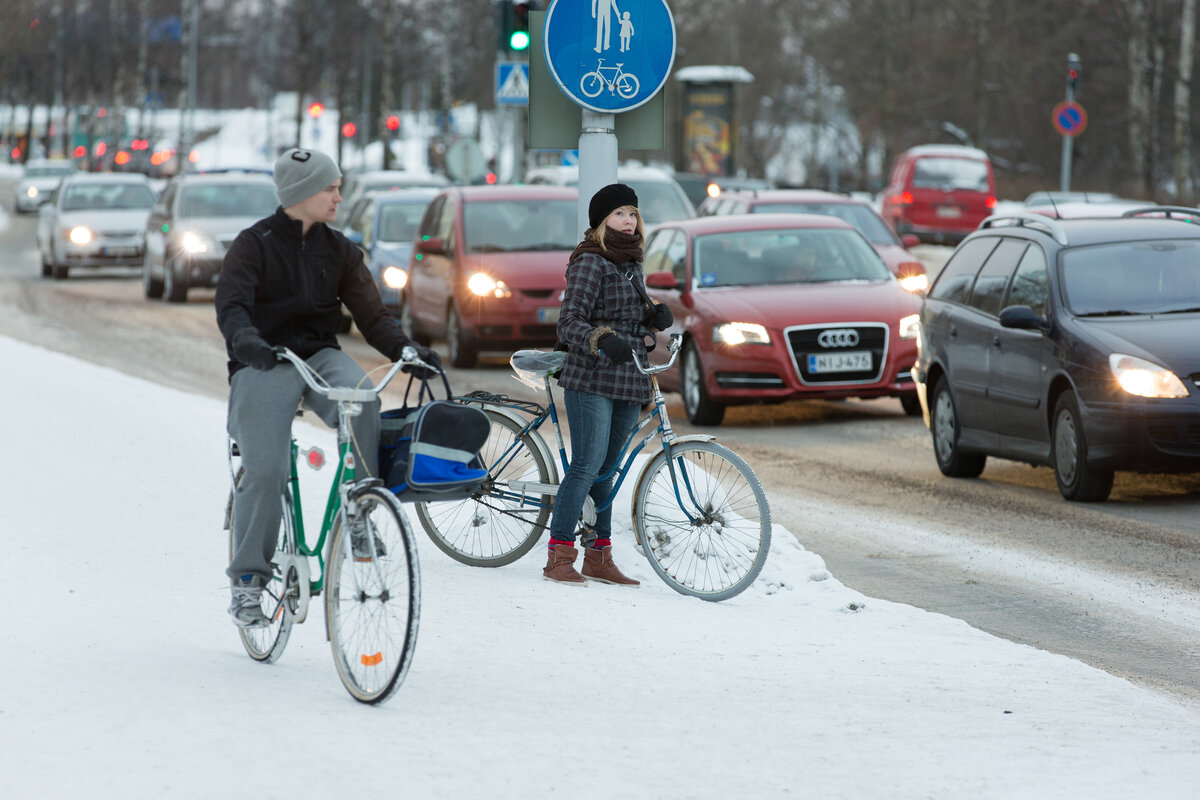 Роль велосипедов в Финляндии