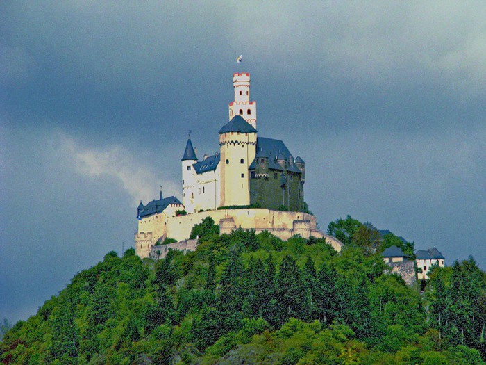 Замок марксбург (marksburg) - замки германии