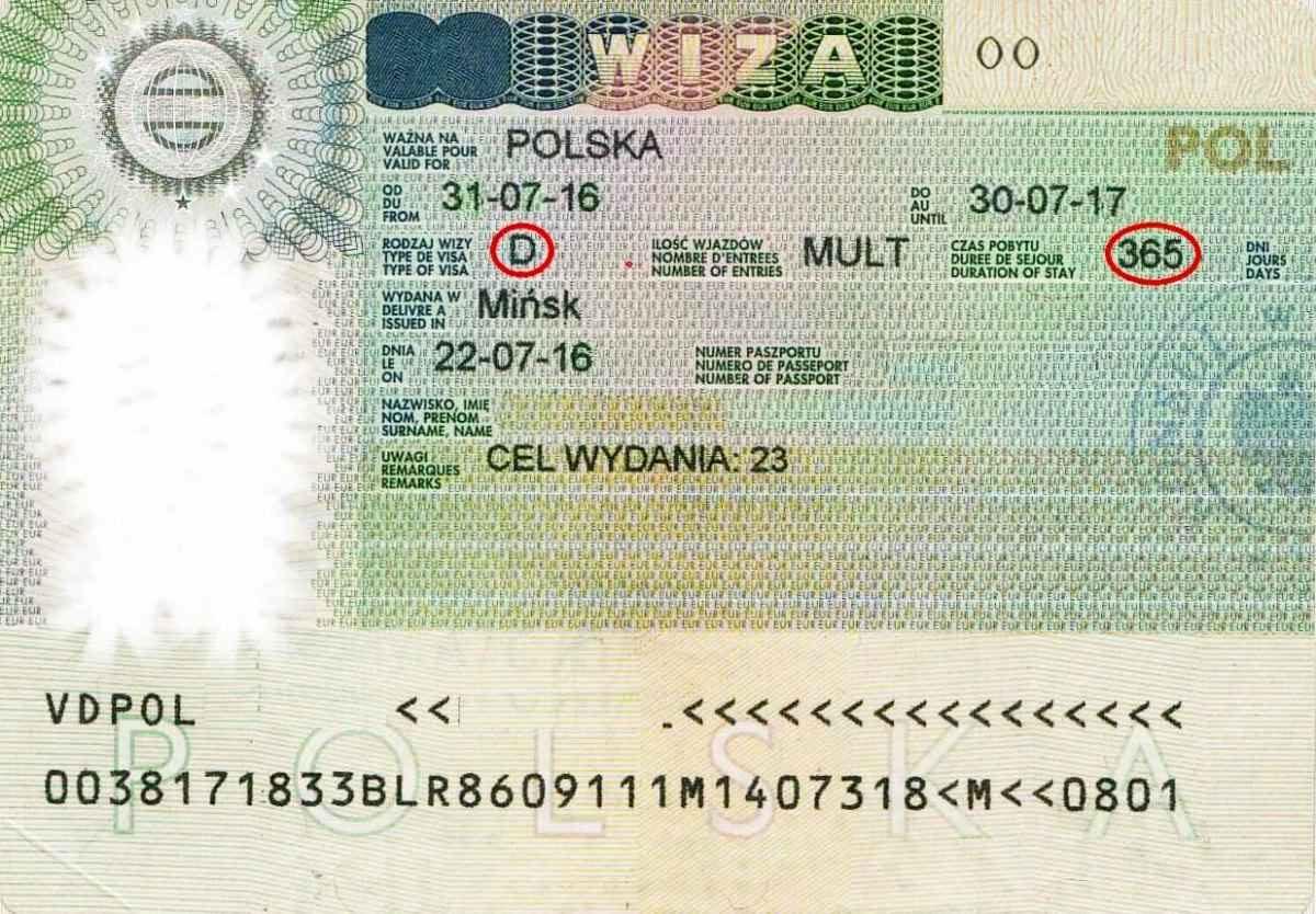 Как самостоятельно получить рабочую визу в польшу русским и не только