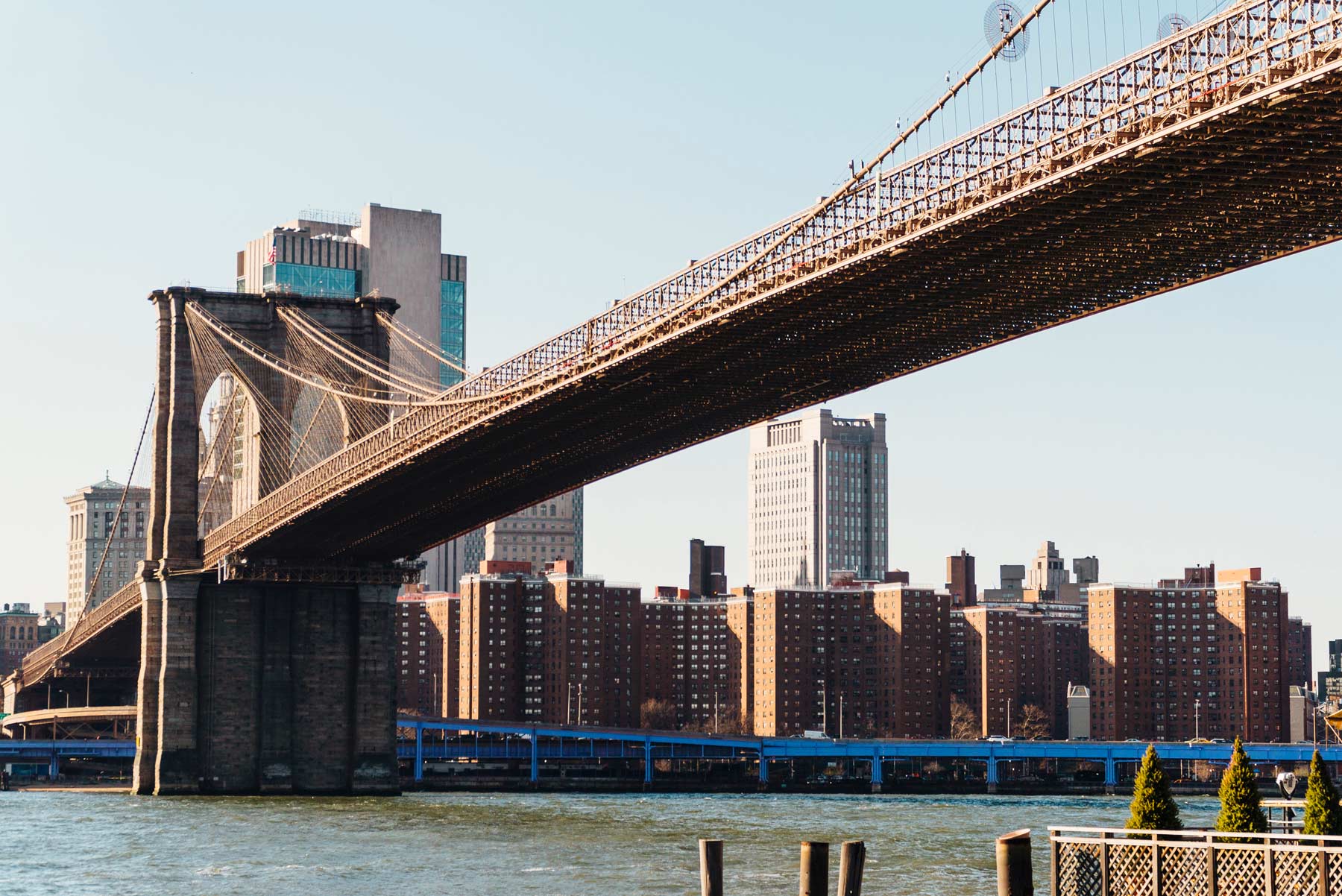 Бруклинский мост в нью-йорке: история и мифы, фото+видео