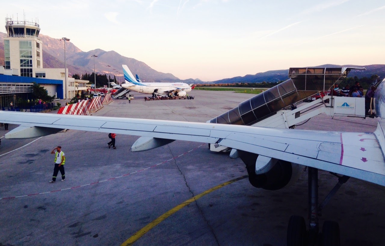 Аэропорты черногории: тиват и подгорица
