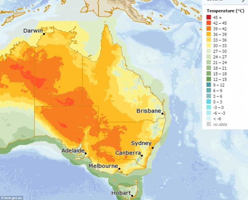 Климат австралии: погода зимой