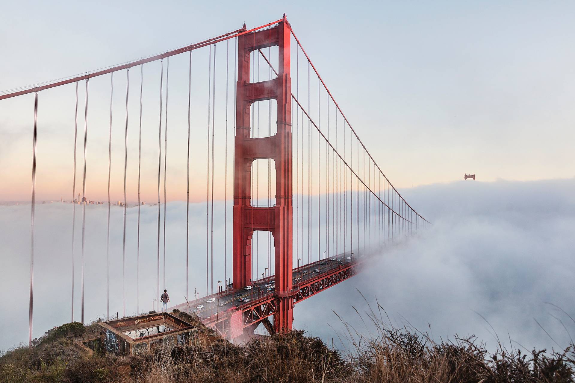 Золотые ворота — история красного моста в Сан-Франциско