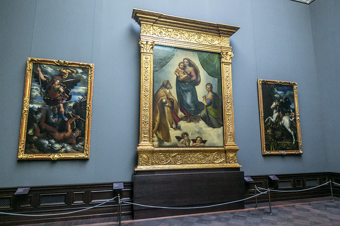Дрезденская картинная галерея, цвингер и опера земпера