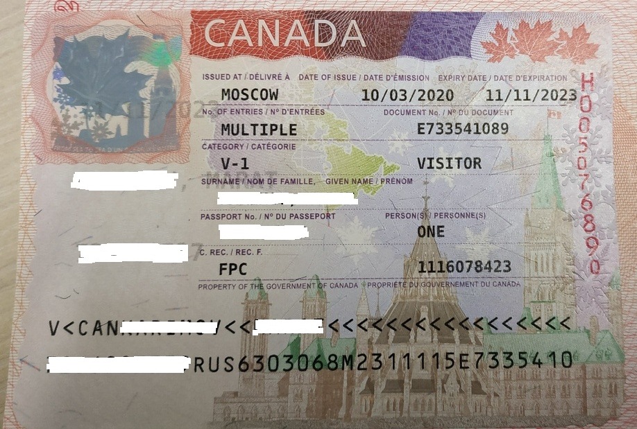 Виза в канаду в 2021 году