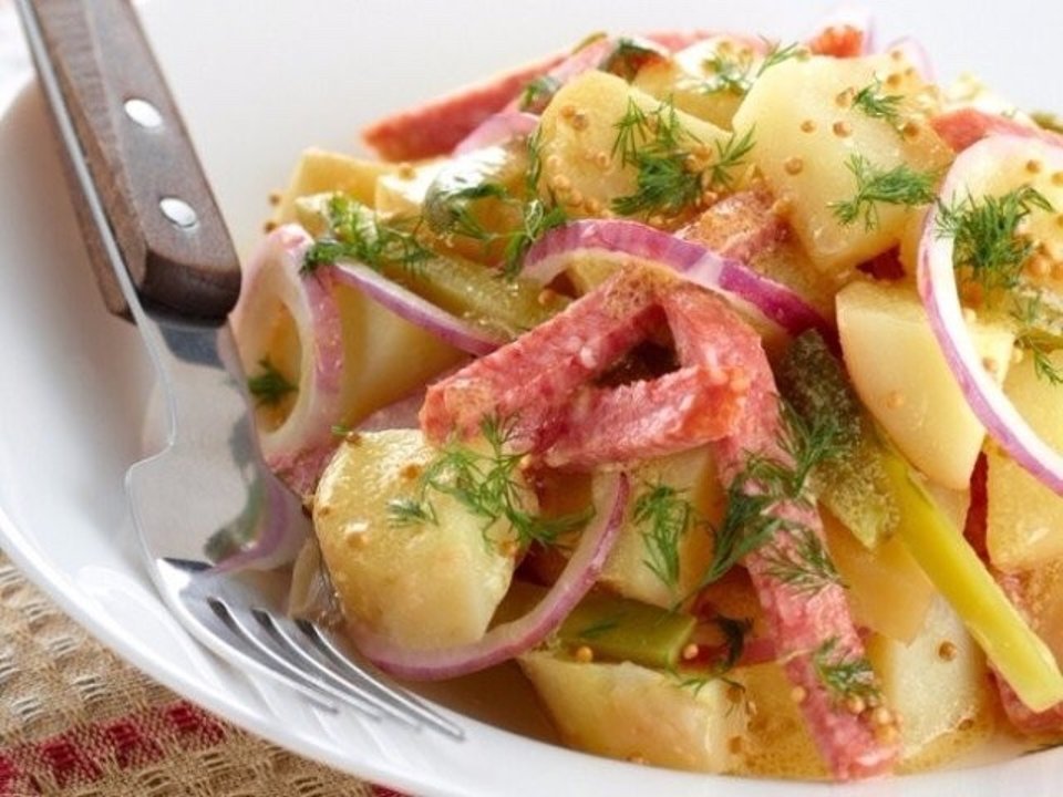 Картофельный салат - 447 рецептов приготовления пошагово - 1000.menu