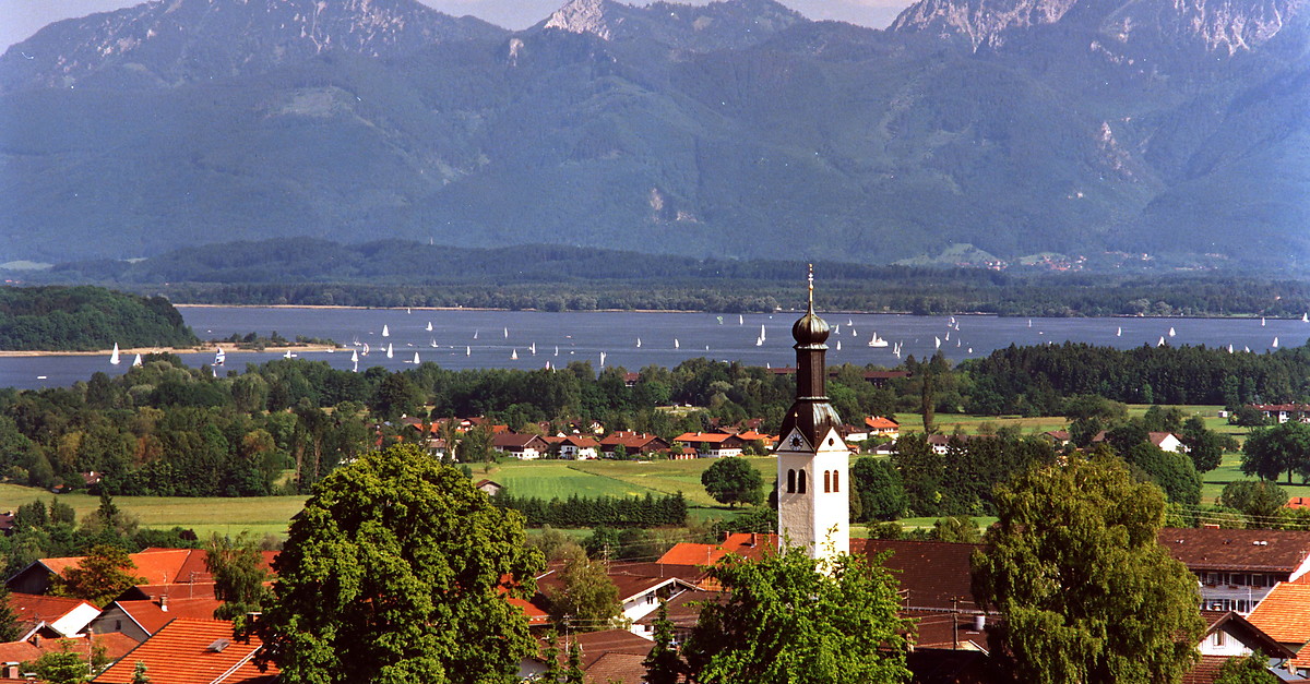 Озеро кимзее или как по-настоящему отдохнуть на баварском море