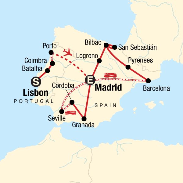 Как быстро добраться из Мадрида в Бильбао
