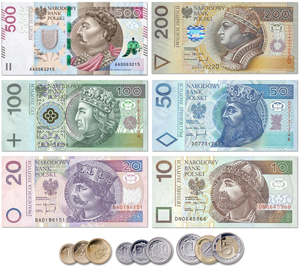 Какую валюту брать в польшу из украины. обмен польских денег