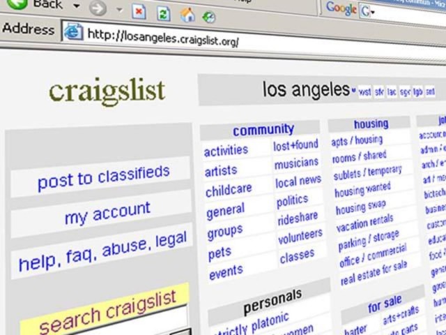 Craigslist - крейгслист - сайт объявлений - cnews