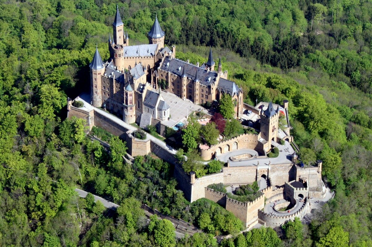Замок гогенцоллерн в германии