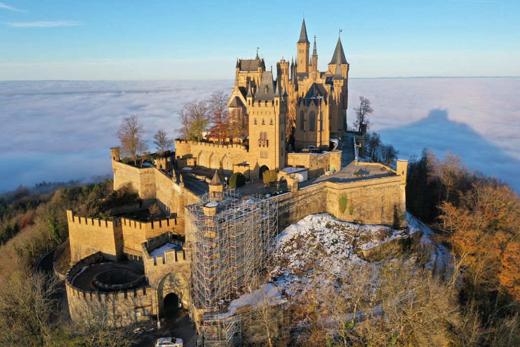 Замок гогенцоллерн, германия: фото и история