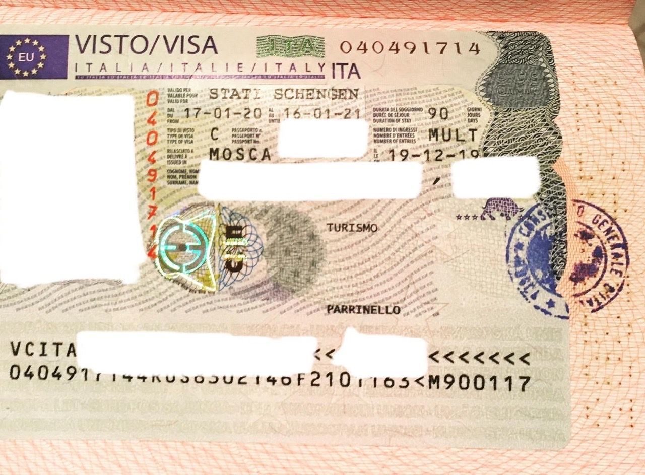 Сколько делают визу в италию по времени виза d в италию как получить