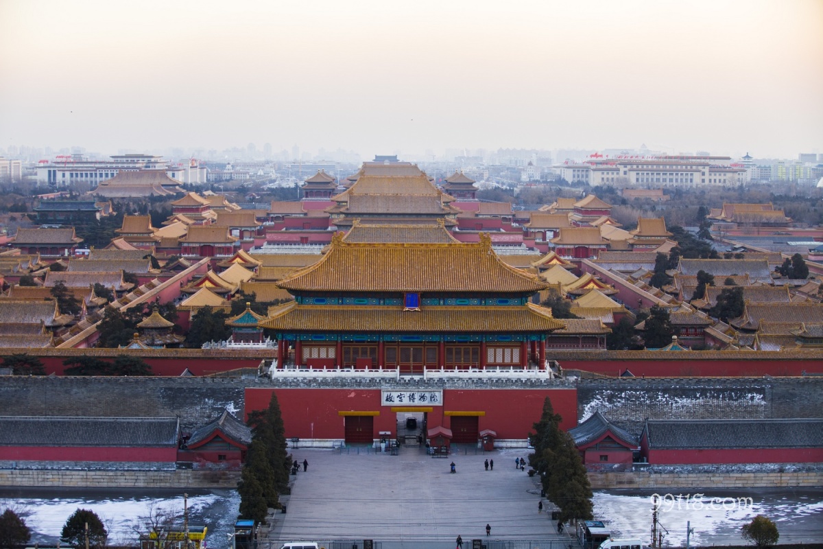 Обзор запретного города в пекине