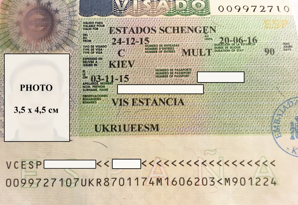 Шенген испания пмж в словакию