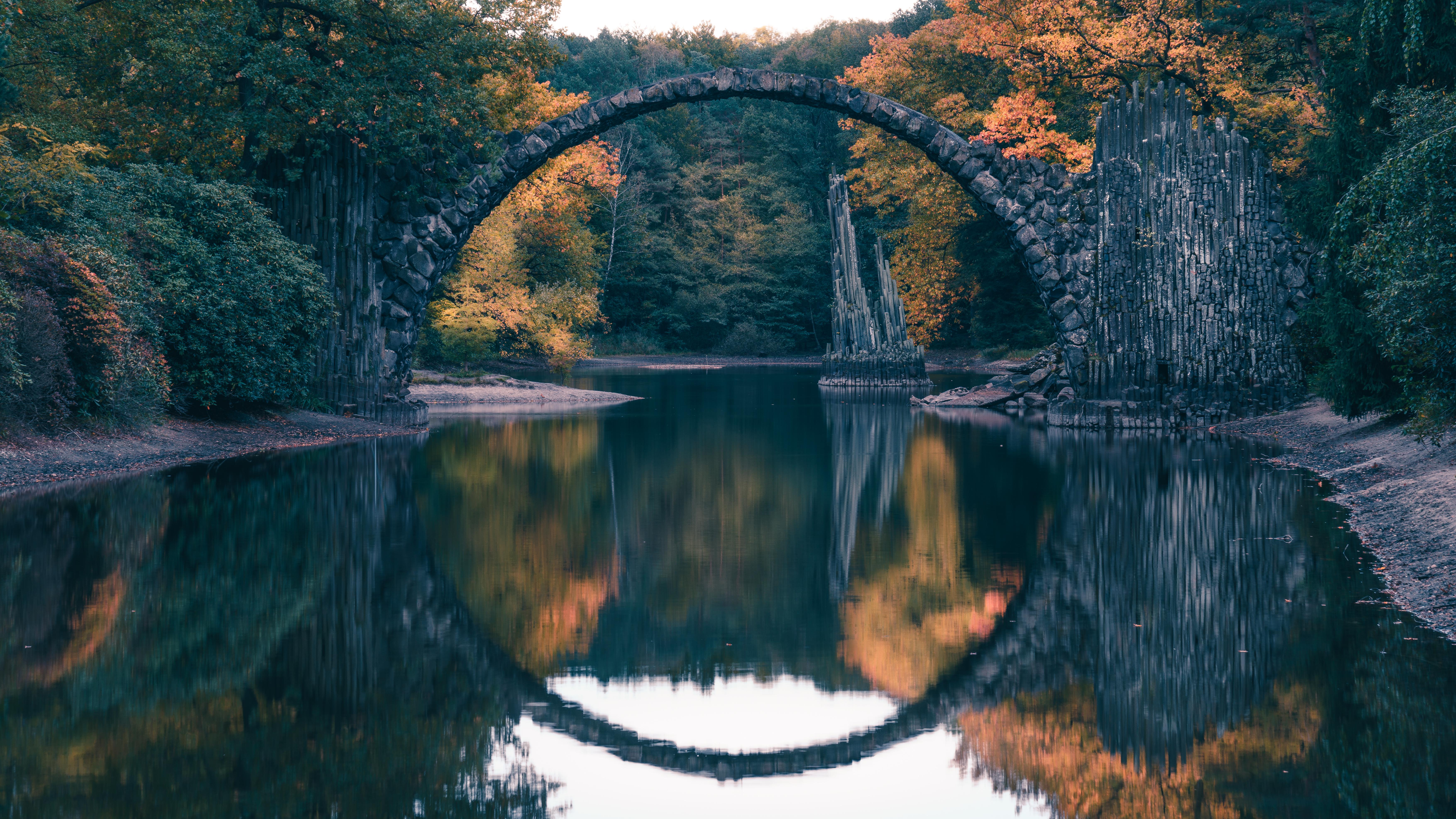 Дьявольский мост или мост ракотцбрюке в германии.