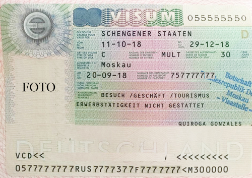 Информация о подаче заявлений на выдачу визы - федеральное министерство иностранных дел германии