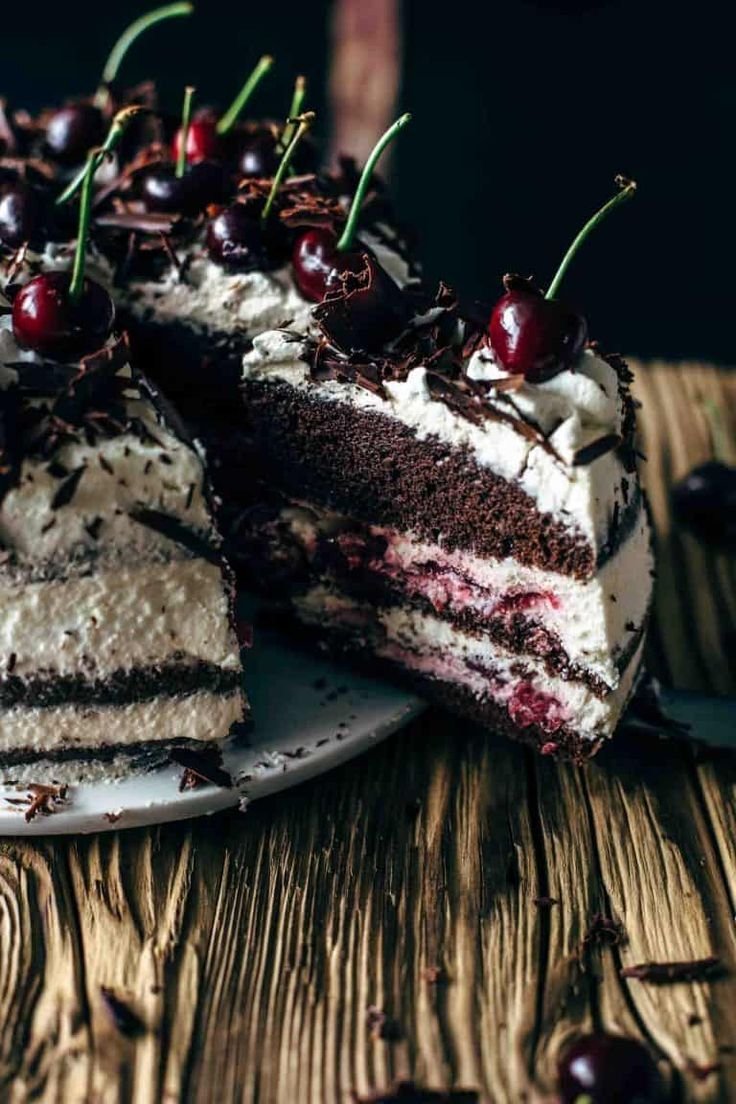 Торт «черный лес» - рецепт классического десерта в германии.