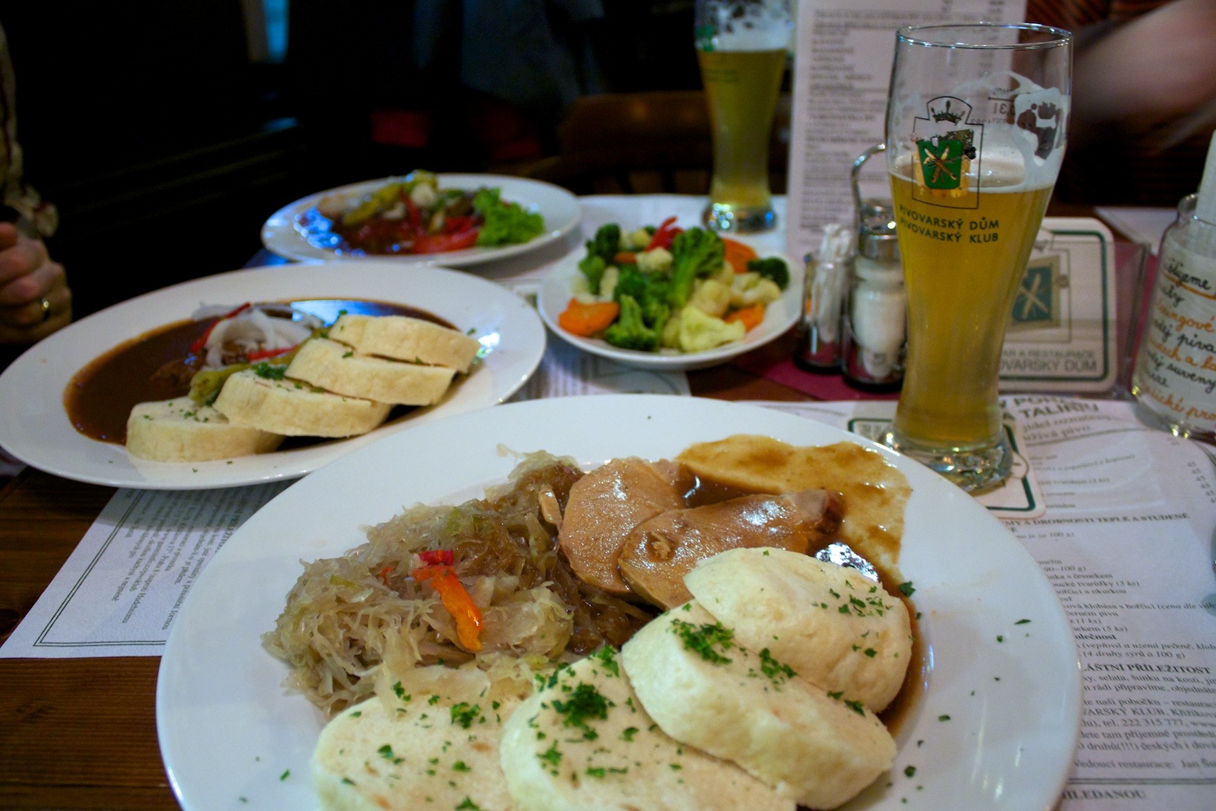 Как вкусно и недорого поесть в чехии