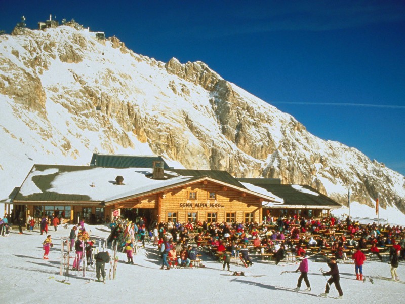 Популярные горнолыжные курорты на территории германии