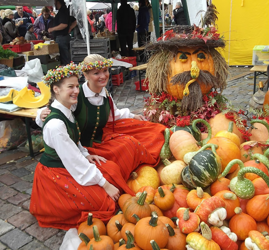 «деревенский» праздник кирмес в германии