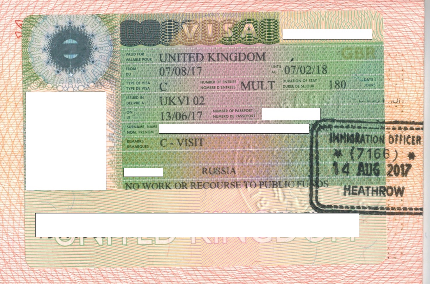 Документы для визы в великобританию в 2021 году