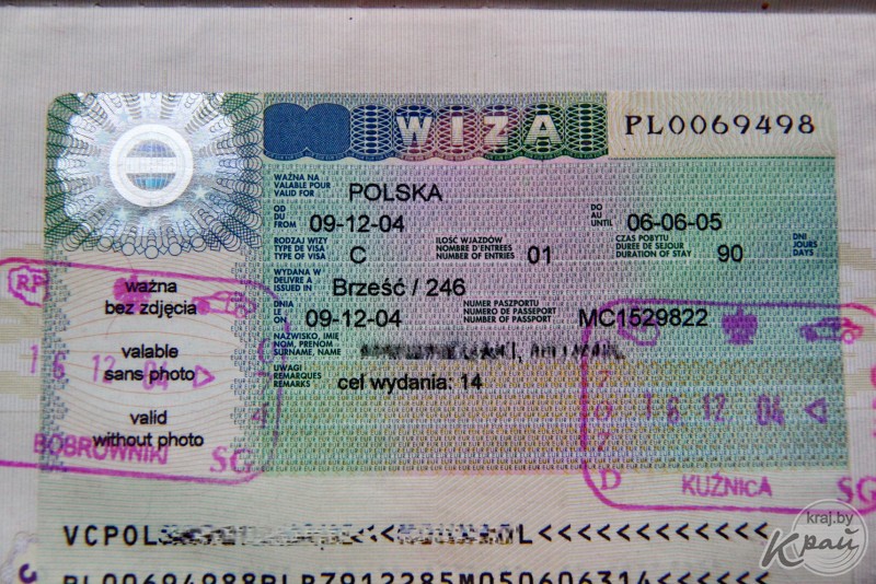 Как оформить рабочую визу в польшу для белорусов: правила, сроки