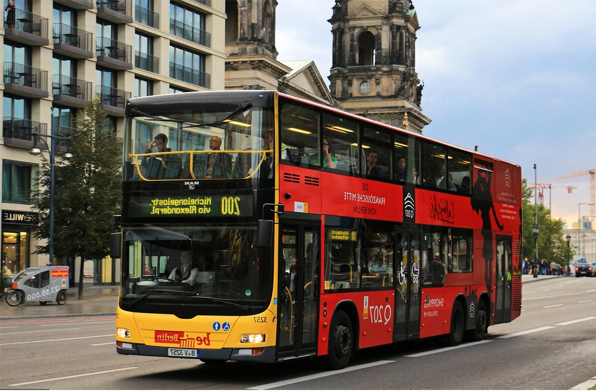 Автобусное сообщение в Германии
